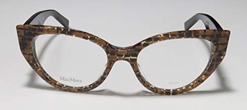 Max Mara 1246 Womens/Ladies Cat Eye Full-rim Flexible Hinges Premium Quality Authentic Retro Eyeglasses/Spectacles