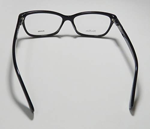 Max Mara 1205 Womens Designer Crystals Spring Hinges Premium Segment Authentic Eyeglasses/Eyewear