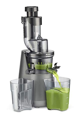 Cuisinart CSJ-300 Easy Clean Slow Juicer, 10.24"(L) x 6.97"(W) x 18.27"(H), Silver/Black - JOY2ESpree