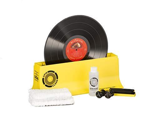 Record Washer System by Spin-Clean | Deep Groove Record Cleaning Helps in Reducing Pops and Crackles - JOY2ESpree