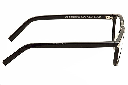 Saint Laurent Eyeglasses Classic 10 005 Black/Transparent Optical Frame 50mm