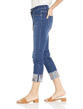
                        
                          画像をギャラリービューアに読み込む, Jag Jeans Women's Carter Girlfriend Jean with Embroidered Cuff
                        
                      