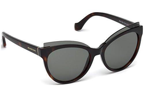 Dark Havana Front/Dark Havana Temple/Rose Gold Logo/Green Lenses One Size