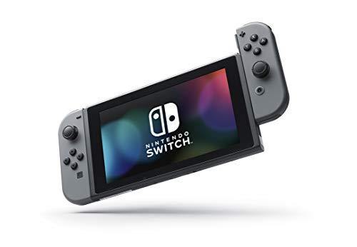 Newest Nintendo Switch 32GB Console with Gray Joy-Con, 6.2" Multi-Touch 1280x720 Display, WiFi, Bluetooth, HDMI and GalliumPi 12-in-1 Bundle - JOY2ESpree
