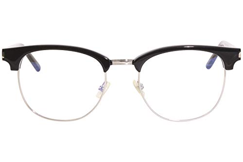 Saint Laurent - SL 104, Geometric, acetate, men, BLACK(001), 52/20/145