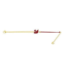 
                        
                          Load image into Gallery viewer, SWAROVSKI Women's Iconic Swan Jewelry Collection, Rose Gold Tone Finish, Red Crystals - JOY2ESpree
                        
                      
