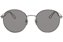 
                        
                          Muat gambar ke penampil Galeri, Balenciaga BB0060SK 003 Sunglasses Men's Silver/Grey Lenses Round 56mm
                        
                      