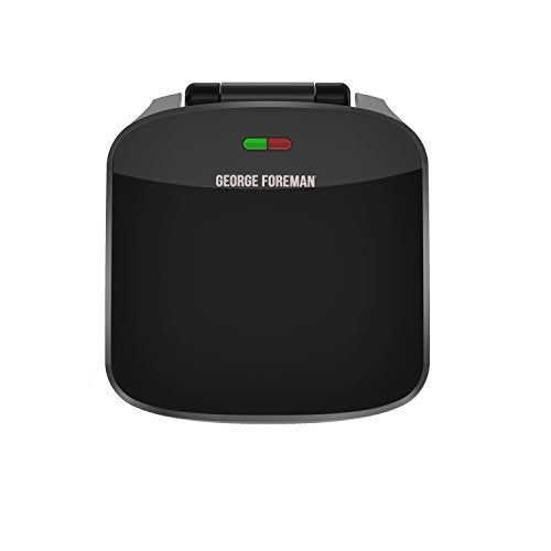 George Foreman 4-Serving Removable Plate Grill and Panini Press, Black, GRP360B - JOY2ESpree