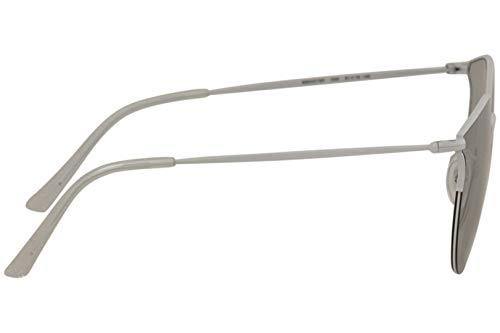 Balenciaga BB0021SK Sunglasses 006 White/Grey Mirror Lens 61 mm