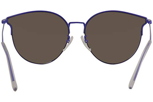 Balenciaga BB0021SK Sunglasses 003 Blue/Blue Mirror(Double) Lens 61 mm