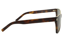 
                        
                          Load image into Gallery viewer, Sunglasses Saint Laurent SL 369-002 Havana/Green
                        
                      