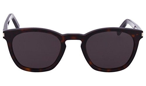 Saint Laurent - SL 28, Geometric, acetate, men, DARK HAVANA/SMOKE(004), 49/23/140