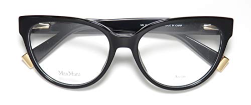 Max Mara 1249 Womens/Ladies Cat Eye Full-rim Flexible Hinges Authentic Designer Glamorous Eyeglasses/Glasses