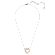 
                        
                          Load image into Gallery viewer, SWAROVSKI Women's Infinity Heart Jewelry Collection, Rose Gold Tone &amp; Rhodium Finish, Clear Crystals - JOY2ESpree
                        
                      