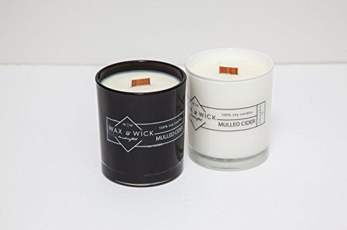 Scented Soy Candle: 100% Pure Soy Wax with Wood Double Wick