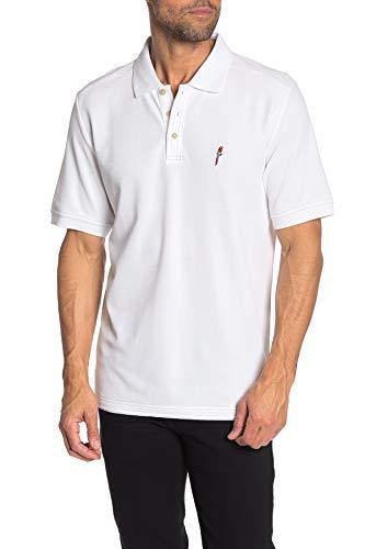 Tommy Bahama Trim Fit Party Polo, Bright White