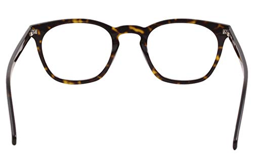 Saint Laurent Slim SL30 003 Eyeglasses Men's Havana Full Rim Optical Frame 49mm