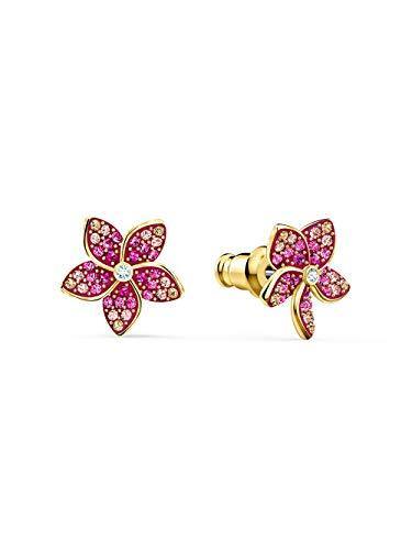 Swarovski Tropical Flower Pierced Earrings - JOY2ESpree