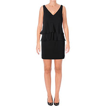 
                        
                          將圖片載入圖庫檢視器 Ralph Lauren Womens Black Sleeveless V Neck Above The Knee Sheath Evening Dress Size 6
                        
                      
