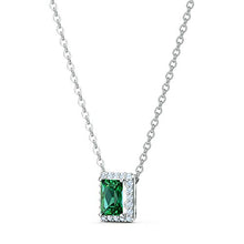 
                        
                          將圖片載入圖庫檢視器 SWAROVSKI Women's Angelic Rectangular Jewelry Collection, Rhodium Finish, Green Crystals, Clear Crystals - JOY2ESpree
                        
                      