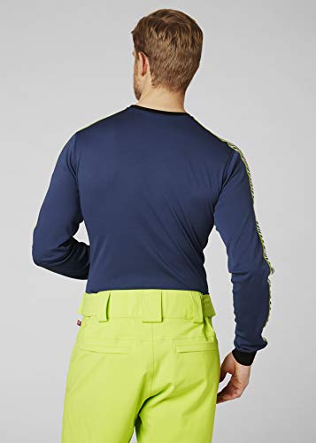 Helly-Hansen Men's LIFA Stripe Performance Long Sleeve Crewneck Thermal Baselayer Top