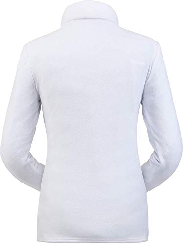 Spyder Womens Shimmer Bug Zip T-Neck