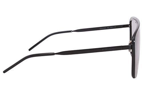 Saint Laurent SL 364 MASK BLACK/SILVER 99/1/140 unisex Sunglasses