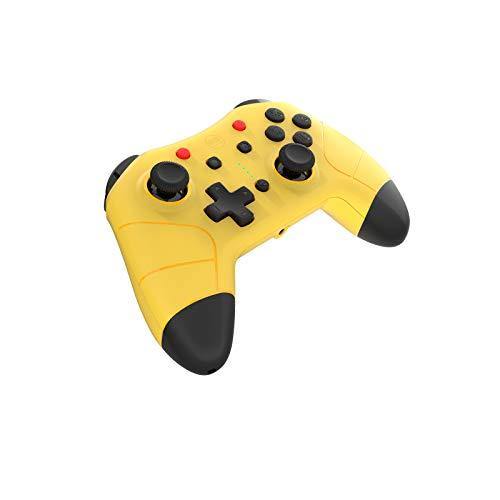 IINE Wireless Controller for Nintendo Switch/Lite,with 3.5mm Headset jack and Wake up function,Yellow - JOY2ESpree