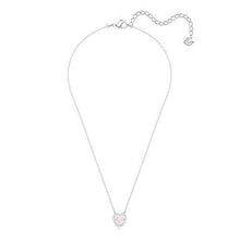 
                        
                          Muat gambar ke penampil Galeri, Swarovski Sparkling Dance Women's Heart Pendant Necklace with Pink and White Crystals on a Rhodium Plated Chain - JOY2ESpree
                        
                      