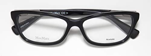 Max Mara 1205 Womens Designer Crystals Spring Hinges Premium Segment Authentic Eyeglasses/Eyewear