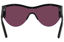
                        
                          画像をギャラリービューアに読み込む, Balenciaga BB0004S Sunglasses 002 Black/Pink Mirror(Double) Lens 99 mm
                        
                      