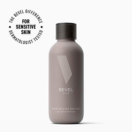 Face Moisturizer for Men by Bevel - Clear, Lightweight Face Lotion Gel with Tea Tree Oil and Vitamin C