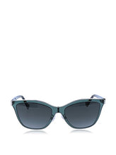 
                        
                          画像をギャラリービューアに読み込む, Balenciaga BA0084 95B Clear Teal and Tortoise Wayfarer Sunglasses
                        
                      
