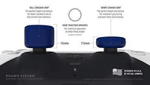 
                        
                          Load image into Gallery viewer, Raised Thumb Grips (8pc) for Playstation 5 Dualsense by Foamy Lizard - JOY2ESpree
                        
                      
