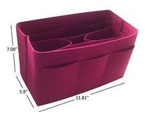 
                        
                          Load image into Gallery viewer, Felt Tote Bag Organizer Insert with Pockets, Handbag Purse Shaper, fits Neverfull, Speedy, Longchamp, etc.
                        
                      
