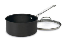 
                        
                          Cargar imagen en el visor de la galería, Cuisinart Chef's Classic Nonstick Hard-Anodized 3-Quart Saucepan with Lid,Black - JOY2ESpree
                        
                      