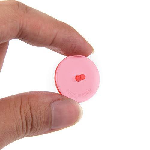 sansheng 200 PCS Plastic Circular Transparent Golf Position Mark and Baseball Position Mark/Position Markers for Upright bass (Random Colors) - JOY2ESpree