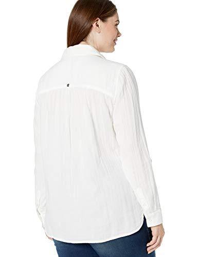Jag Jeans Women's Plus Size Adley Long Sleeve Button Up Shirt