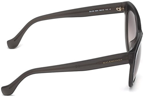 Balenciaga BA 65 BA0065 65N horn/other / green sunglasses
