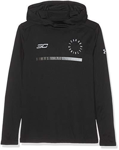 Under Armour Kids Boy's SC30 Shooting Shirt (Big Kids) Black/Mod Grey MD