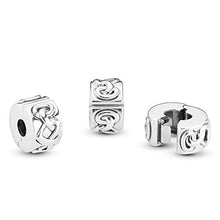
                        
                          Load image into Gallery viewer, Pandora Jewelry Knotted Hearts Clip Sterling Silver Charm - JOY2ESpree
                        
                      