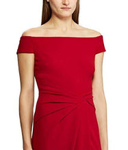 
                        
                          Load image into Gallery viewer, Ralph Lauren Lauren Women's Cap Sleeve Crepe Gown Evening Dress - JOY2ESpree
                        
                      