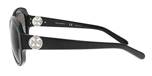 Tory Burch TY7085 - 105811 Sunglasses, Black Frame 55mm w/ Grey Gradient Lens - JOY2ESpree