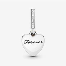 
                        
                          將圖片載入圖庫檢視器 Pandora Jewelry I Love You Forever Heart Dangle Cubic Zirconia Charm in Sterling Silver and 14K Yellow Gold - JOY2ESpree
                        
                      