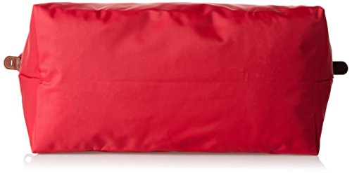 Longchamp Le Pliage Large Travel Bag, Red Garance, 17.75" x 13.75" x 9"