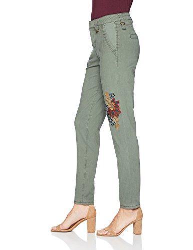 Jag Jeans Women's Dana Chino Pant with Embroidery