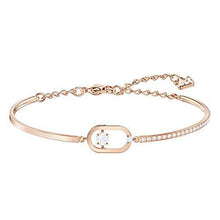 
                        
                          गैलरी व्यूवर में इमेज लोड करें, Swarovski Sparkling Dance North Women's Bangle Bracelet with Clear Swarovski Crystals and Matching Pavé on a Rose-Gold Tone Plated Setting - JOY2ESpree
                        
                      