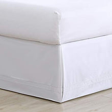 
                        
                          Load image into Gallery viewer, Tommy Bahama | Solid Pleated Collection | Bedskirt-100% Cotton, Stylish Design, King, White
                        
                      