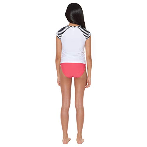 Tommy Bahama Girls' 2-Piece Rashguard and Swim Bottoms Set