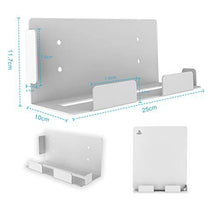 
                        
                          Load image into Gallery viewer, PlayStation 5 Wall Mount Bracket/Rack/Holder for PS5, Wall Mounting White Stand for PlayStation 5 Console - JOY2ESpree
                        
                      